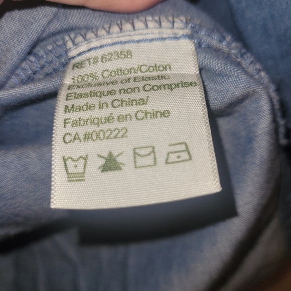 Tradition Denim Like Blouse - Picture 6 of 8